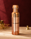 Pure Copper Water Bottle – Hand-Hammered for Tamra Jal